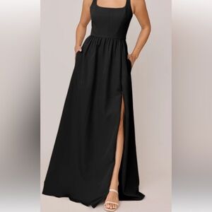 Revelry Black Maxi Dress